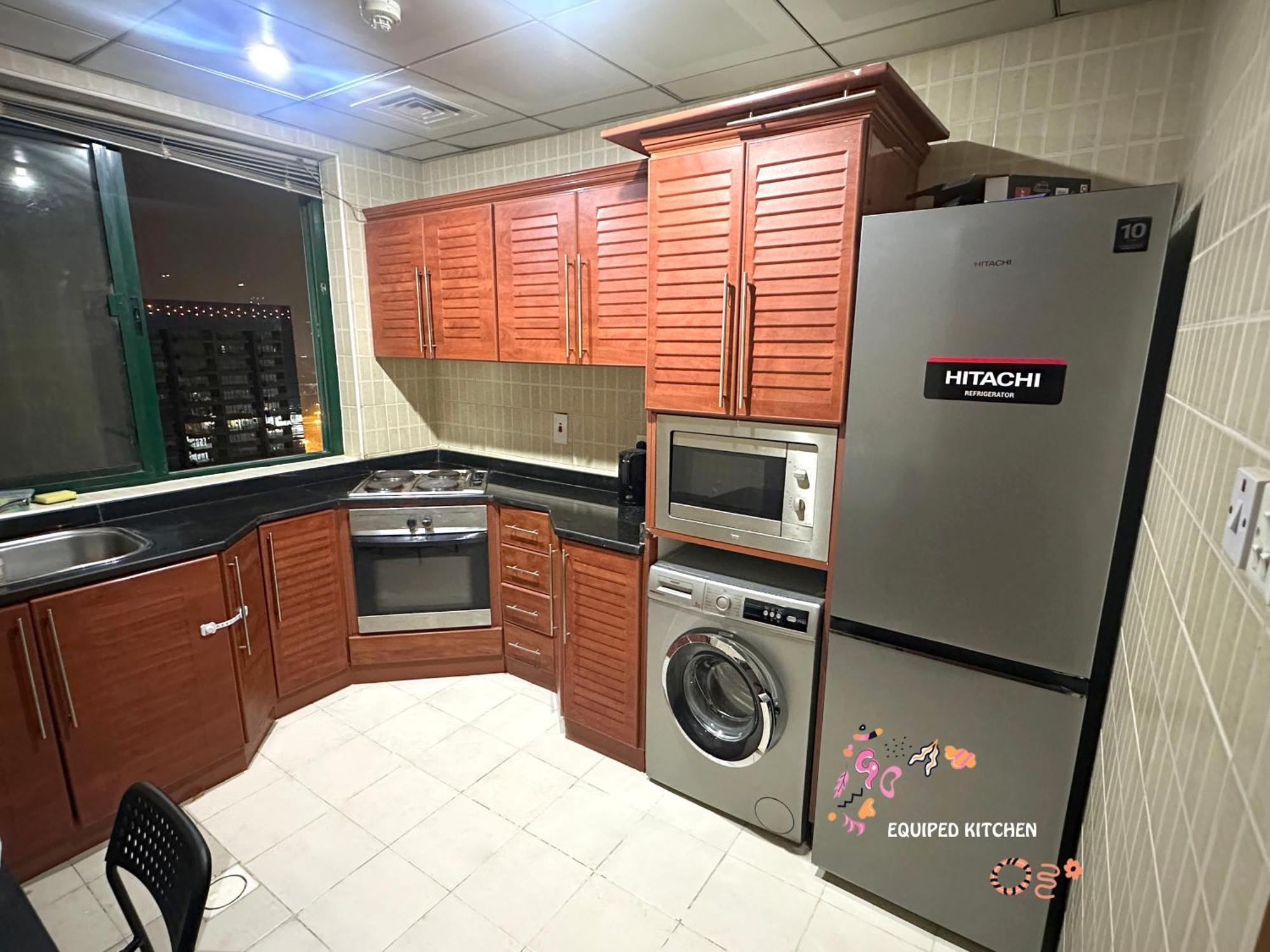 Horizon View Partition Room In Barsha Heights Near Metro ドバイ エクステリア 写真